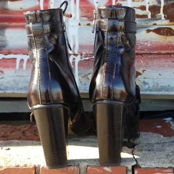 Linea Paolo black ankle booties size 7 - Picture 5 of 8